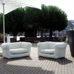 Canapé Chesterfield Gonflable - Location Mobilier