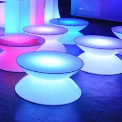 Table basse lumineuse