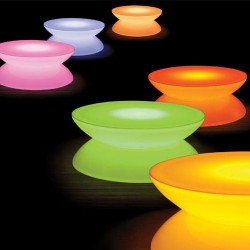 Table basse lumineuse