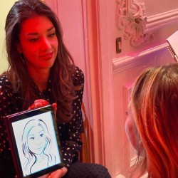 Soraya - Caricaturiste sur IPAD