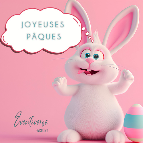 🐣🌸 Joyeuses Pâques de la part de la Team Eventiverse ! 🌸🐣

Que cette fête soit remplie de chocolats, de sourires et de bons moments en famille (ou sur un dancefloor, on ne juge pas 😄).

✨ On vous souhaite à toutes et tous un week-end haut en couleurs, en douceur… et en gourmandise !

Merci de faire partie de notre belle communauté, on a hâte de continuer à créer des moments magiques à vos côtés. 🐰💫

#JoyeusesPâques #TeamEventiverse #HappyEaster #Événementiel #GoodVibesOnly #ChocolatEtConfettis #EventLove