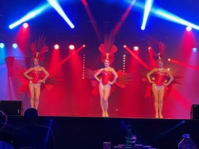 Soirée cabaret à Cherbourg.